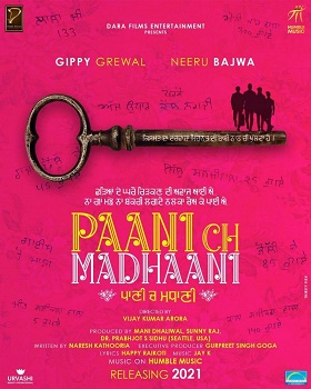 Poster for Paani Ch Madhaani